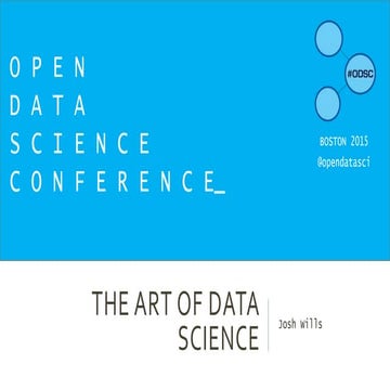 The Art of Data Science 