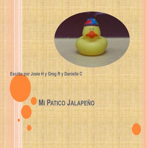 Mi Patico- Greg R Josie H y Danielle C | PPT