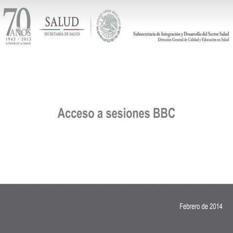 José Noé Rizo Amézquita Acceso a bbc