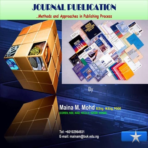 Journal article & publishing lecture 2014