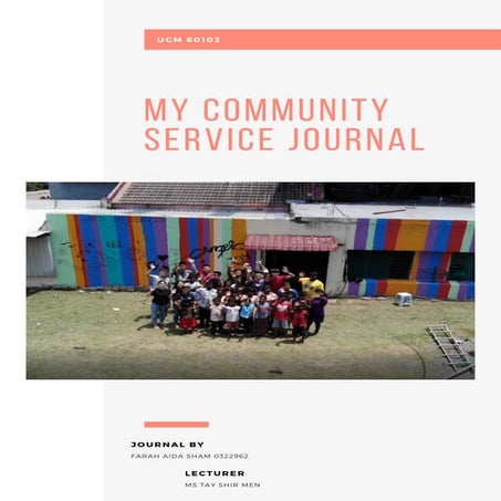 My Community Service Journal