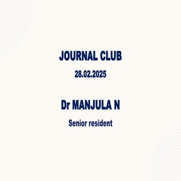 Journal club - Dr NM 28.2.25.        pptx