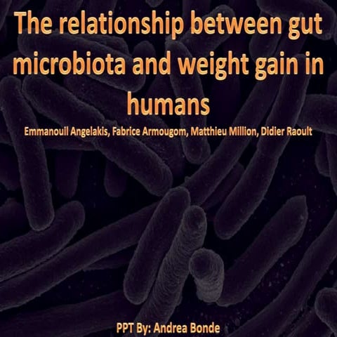microbiota and weight gain