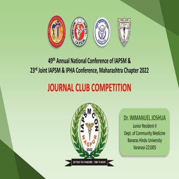 Journal Club_Mixed Method Research_IAPSMCON-2022.pptx
