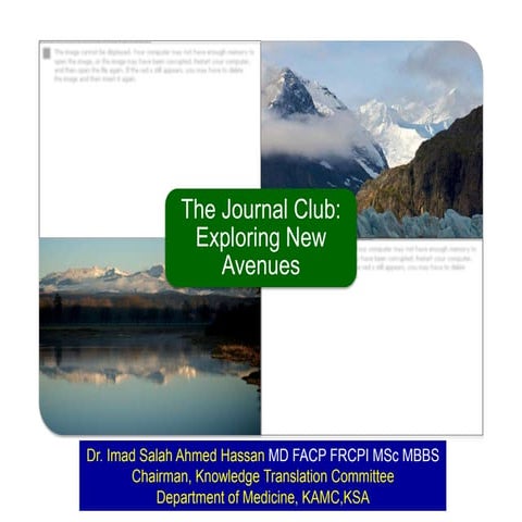 Journal club 1