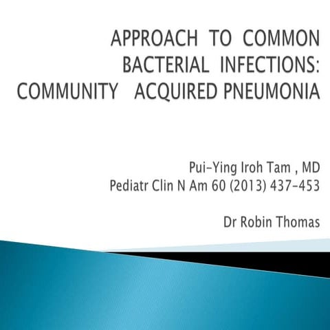 Approach to recurrent pneumonia | PPTX