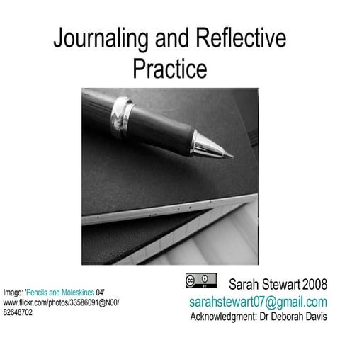 Journaling And Reflective Practice