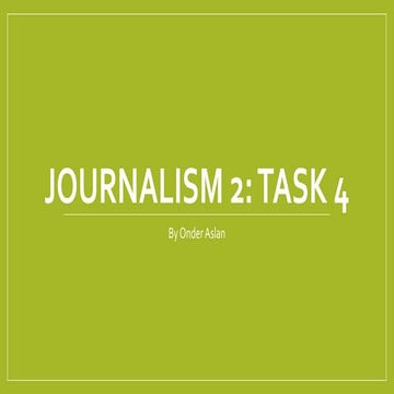 Journalism2 task 4