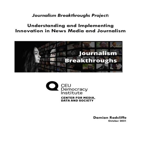 Understanding and Implementing Innovation in News Media and Journalism