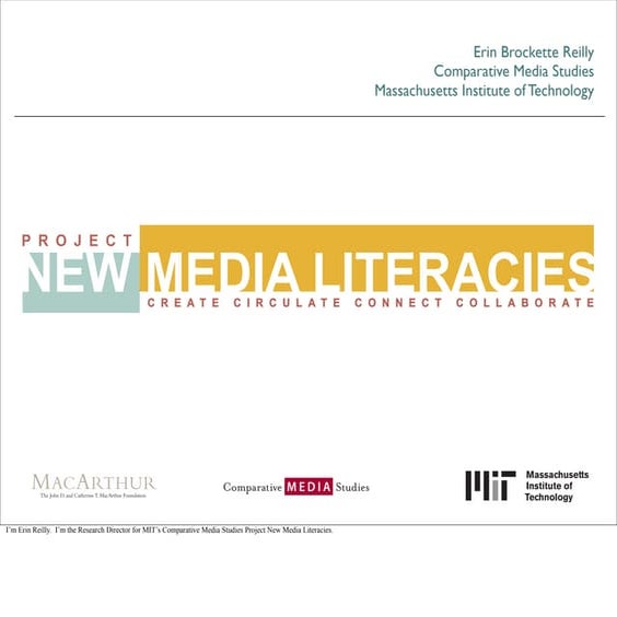 Journalism & the New Media Literacies 101608