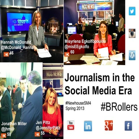 Journalism in the social media era