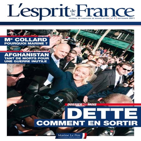 Journal Esprit de la France n°1
