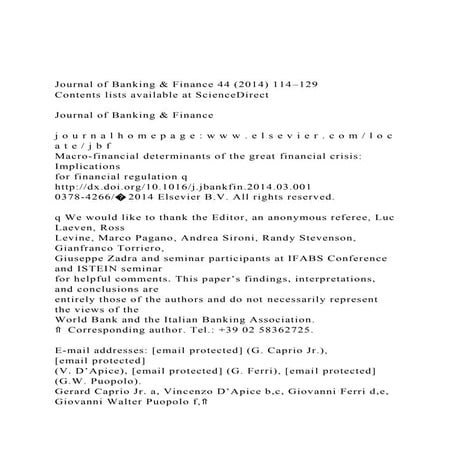 Journal of Banking & Finance 44 (2014) 114–129Contents lists.docx