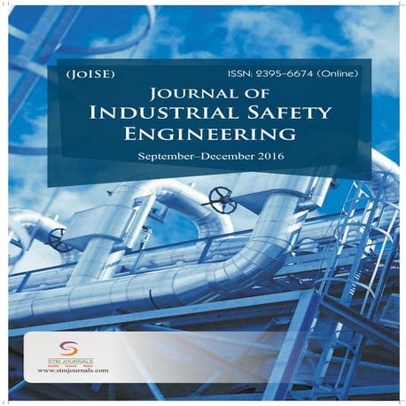 Journal of Industrial Safety Engineering vol 3 issue 3