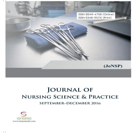Journal of Nursing science & practice vol 6 issue 3