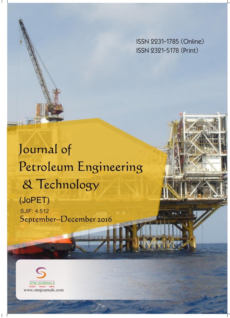 Journal of Petroleum Engineering & Technology vol 6 issue 3