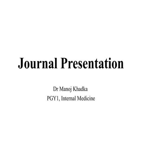 A critical appraisal of a research article