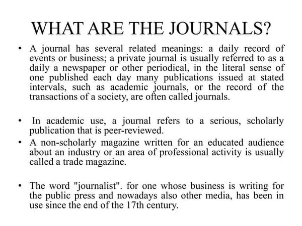 What Is Journal Suggestion Tools What Is Journal Suggestion Tools