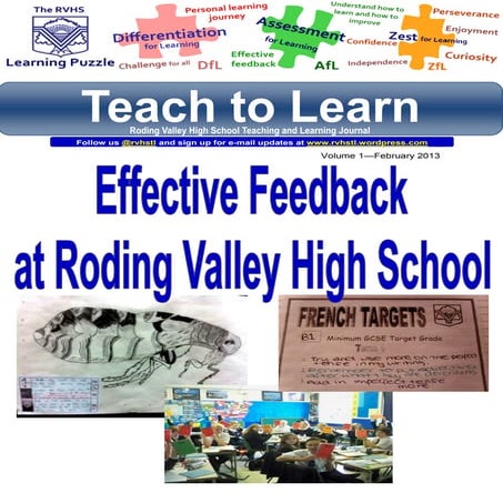 Teach to Learn: Issue 1