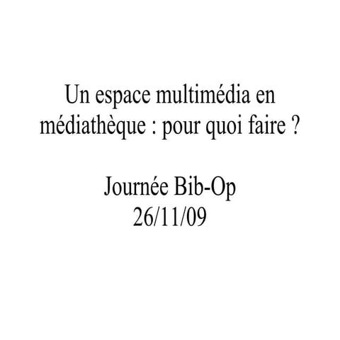 Journe bibOp26 11 09 - Valérian Van Impe