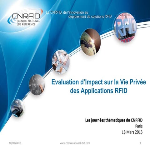 Journée thématique "Évaluation d’Impact sur la Vie Privée des Applications RFID"