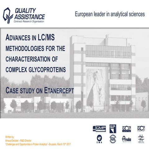 Advances in LC/MS methodologies for the characterisation of complex glycoprot...