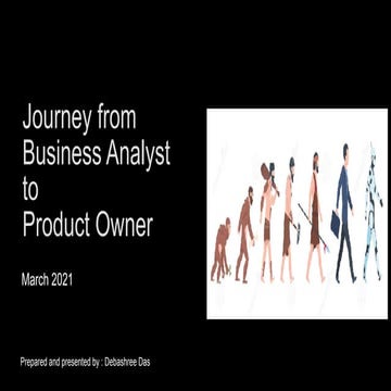 Journey from Business Analyst to Product Owner