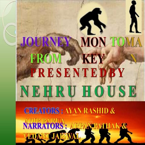 A Presentation on Journey from monkey to man.pptx