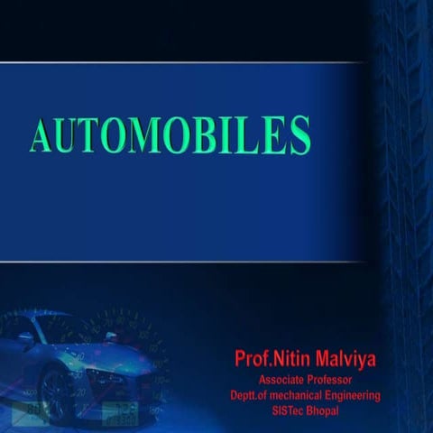 Journey of automobiles (2)