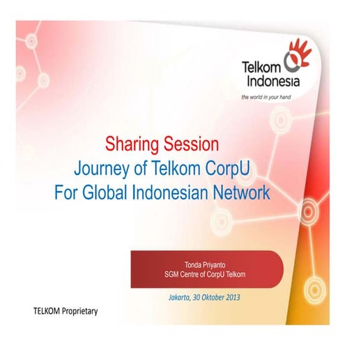GI Net 13 - Journey of Telkom CorpU | Telkom Indonesia
