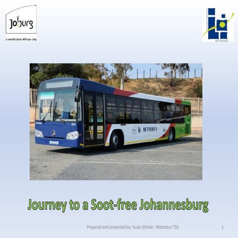 Journey to a soot free joburg presentation