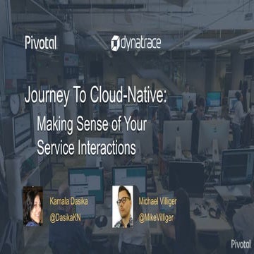 Journey to Cloud-Native: Making Sense of Your Service Interactions