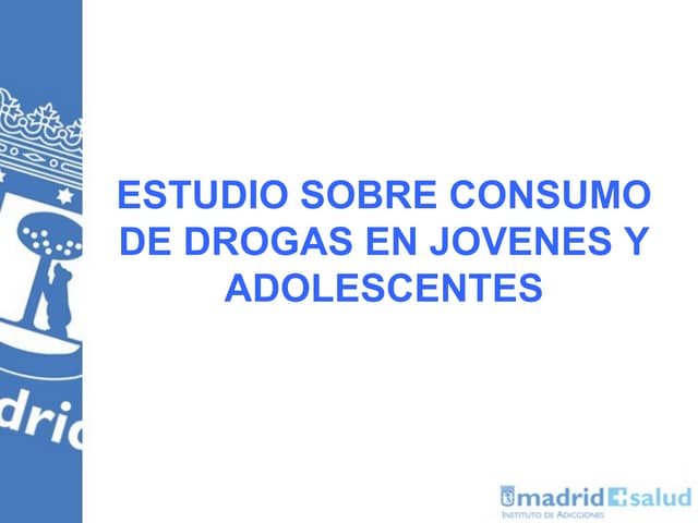 Jovenes drogas
