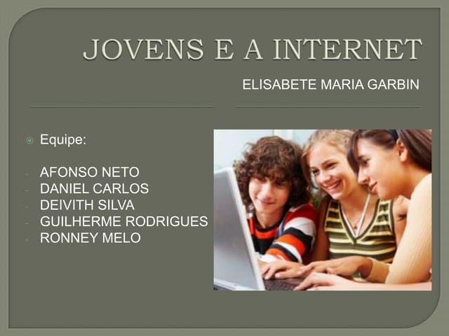 Jovens E A Internet