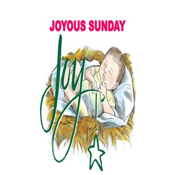 joy and waiting for the hope and service