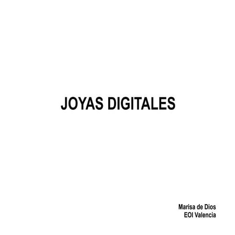 Joyas Digitales