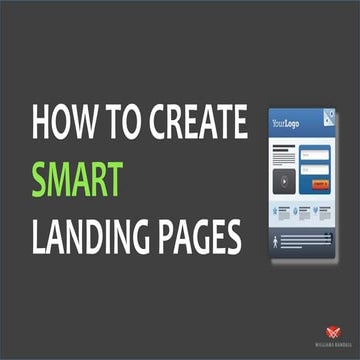 How to Create Smart Landing Pages, by Joy Cropper