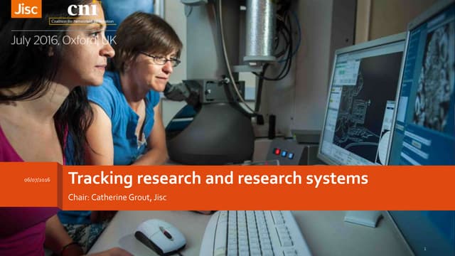 Tracking research and research systems