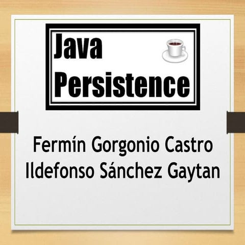 INSTALACION DE SERVIDORES - JPA