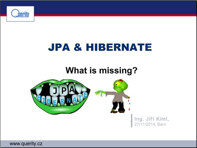 Jpa & hibernate