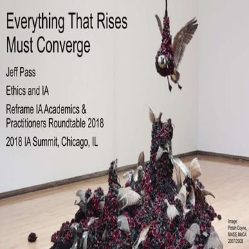 Everything That Rises Must Converge