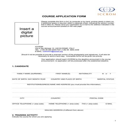 Rfa ses application lebeko | RTF