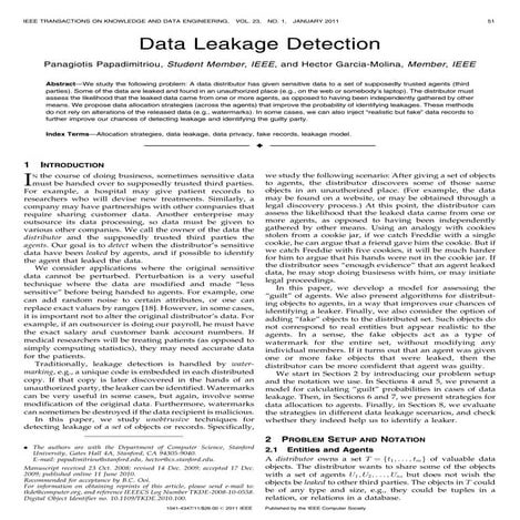 Jpdcs1(data lekage detection)