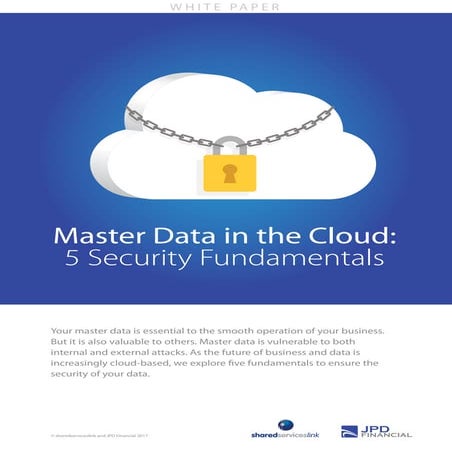 Master Data in the Cloud: 5 Security Fundamentals