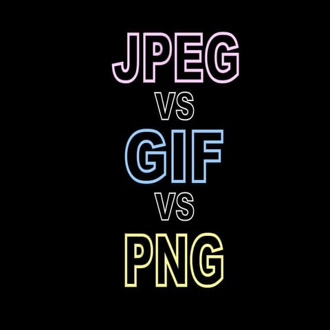Jpeg Vs Gif Vs Png