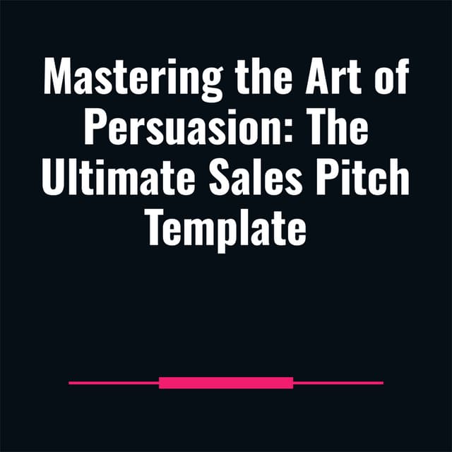 Mastering the Art of persuasion | PDF