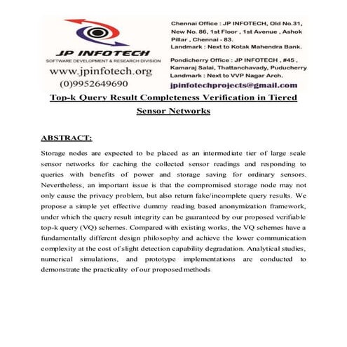 JPJ1431   top-k Query Result Completeness Verification