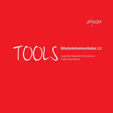 Blogbeitrag: JP│KOM Toolbox Social Media 