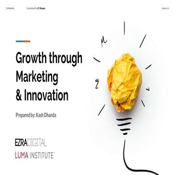 Growth through Marketing and Innovation - Digital Sales Funnels