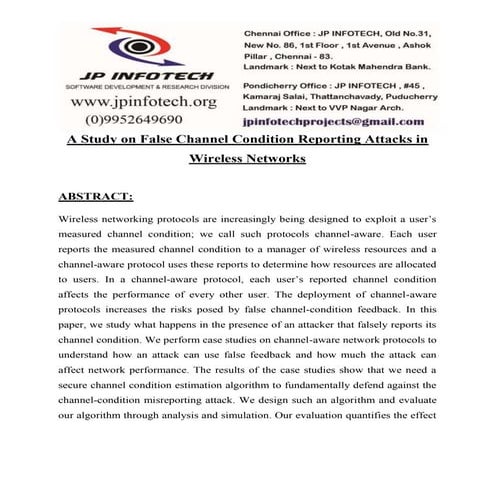 JPN1402   A Study on False Channel Condition Reporting Attacks in Wireless Ne...